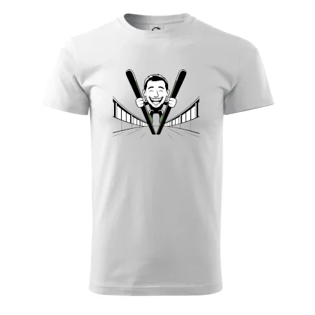 Vysmátý kreslený skokan