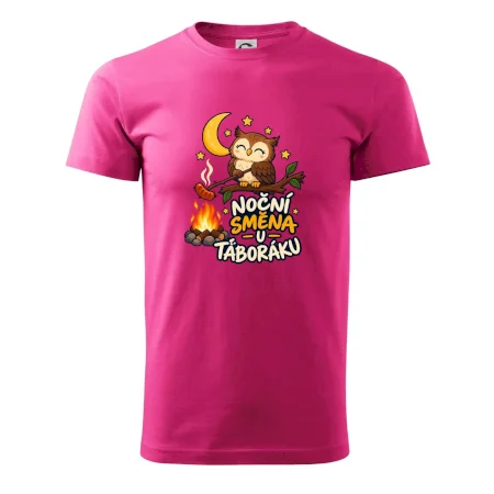 Noční směna u táboráku