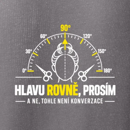 Hlavu rovně prosím