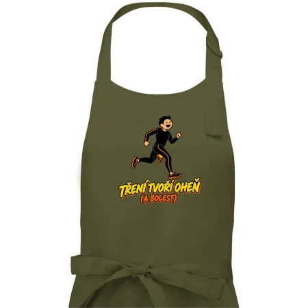 Běžecké tření tvoří oheň