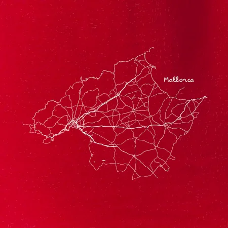 Mallorca - silniční mapa