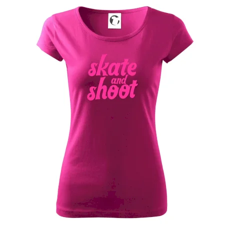 Biatlon skate and shoot růžová