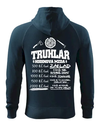 Hodinová mzda truhlář