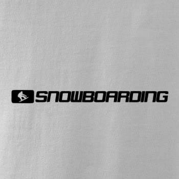 Snowboarding nápis