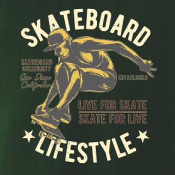 Skateboard lifestyle community