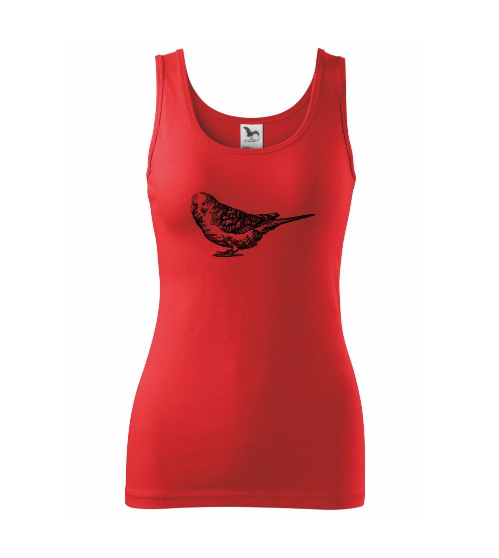 Tužkou kreslený Papoušek