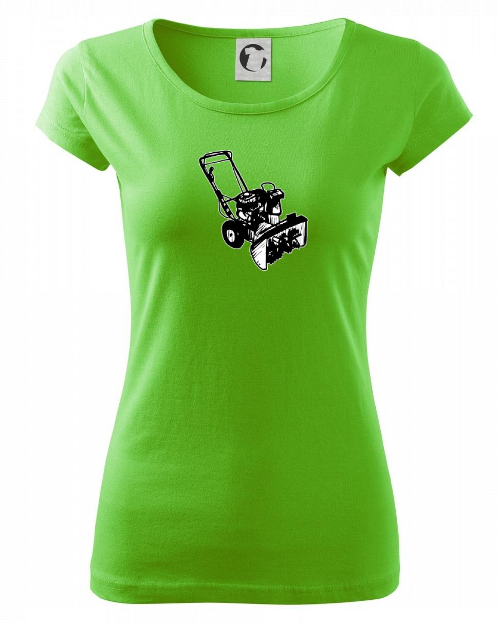 Sněhová fréza kresba