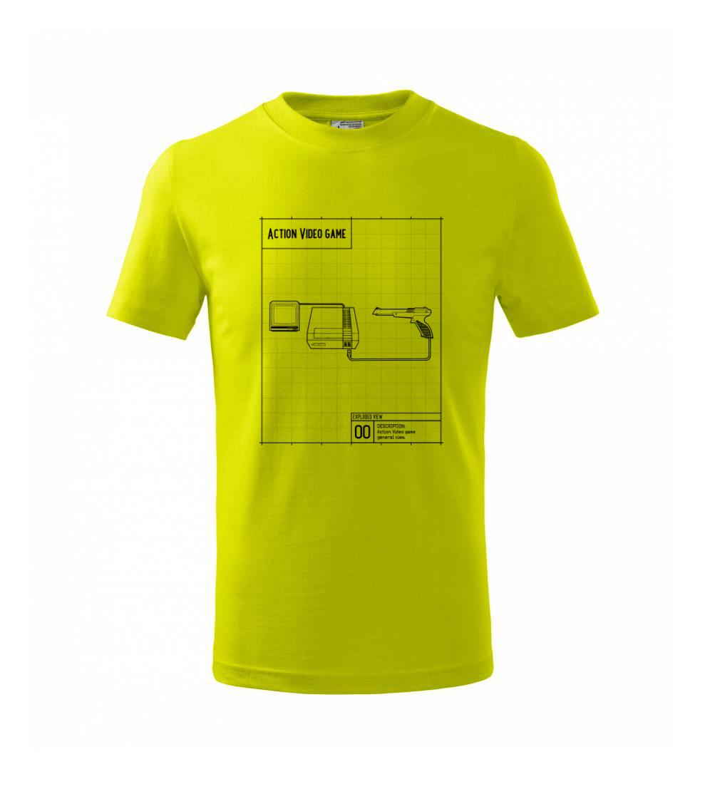 Nákres videohra se zbraní