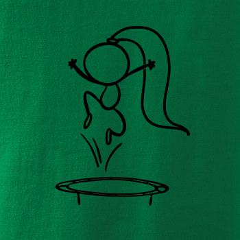 Skákající holčička