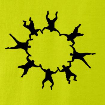 Hromadný seskok padákem