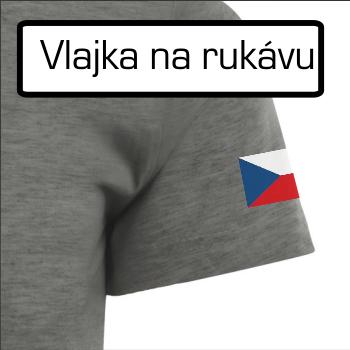 Česká vlajka na rukávu