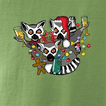 Vánoční Lemurové (Pecka design)