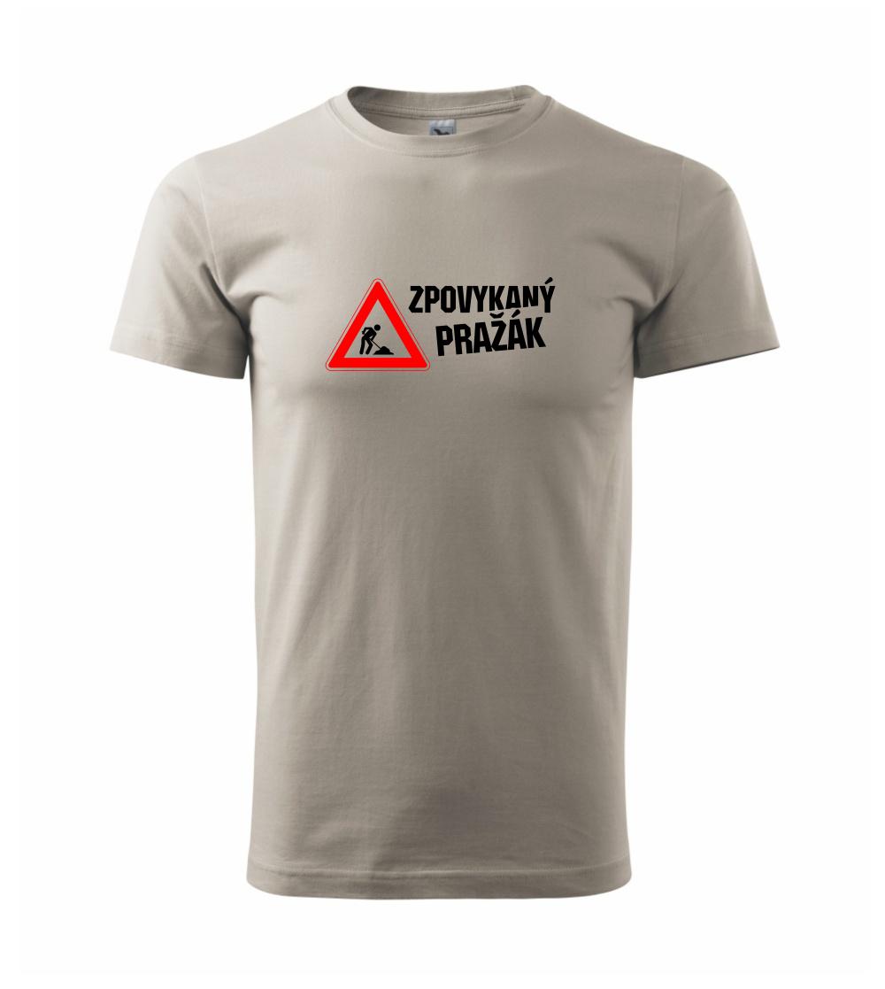 Zpovykaný Pražák - práce na silnici Zpovykaný Pražák - práce na silnici
