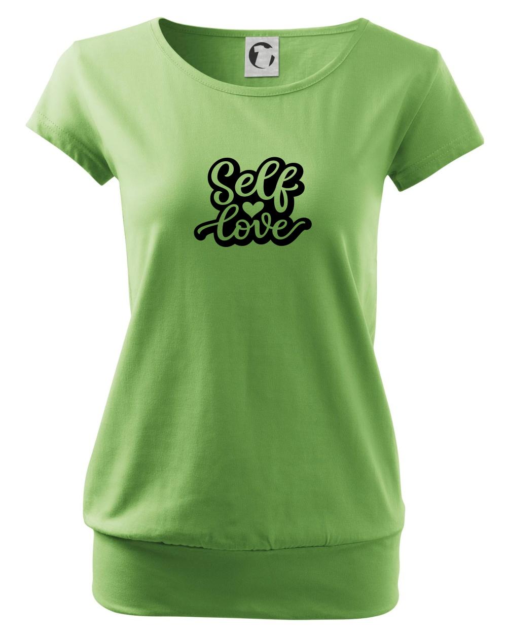Self love - Volné triko city
