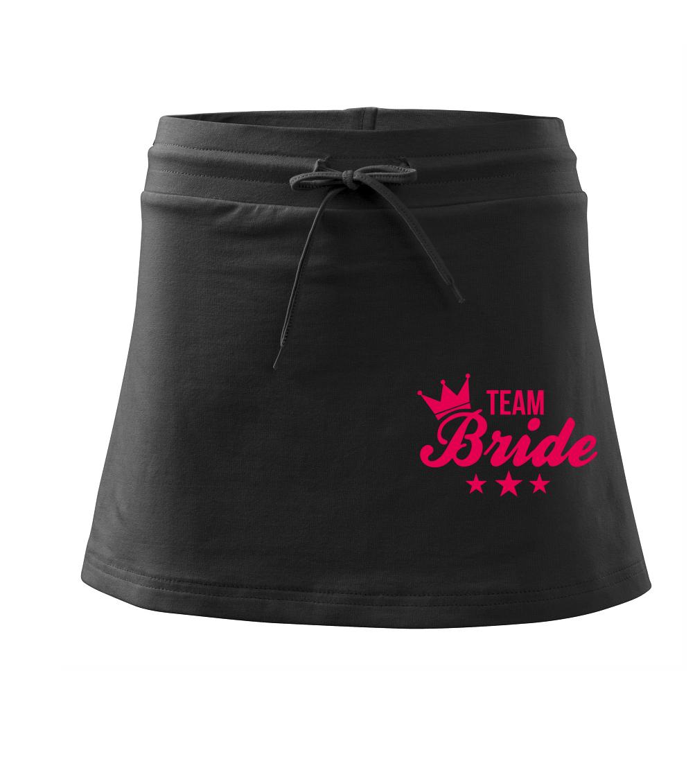 Bride Team hvezdičky - Sportovní sukně - two in one