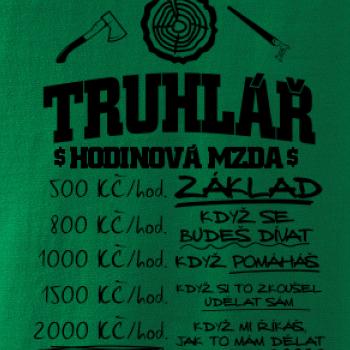 Hodinová mzda truhlář Hodinová mzda truhlář