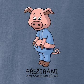 Přežírání zmenšuje oblečení (Hana-creative)