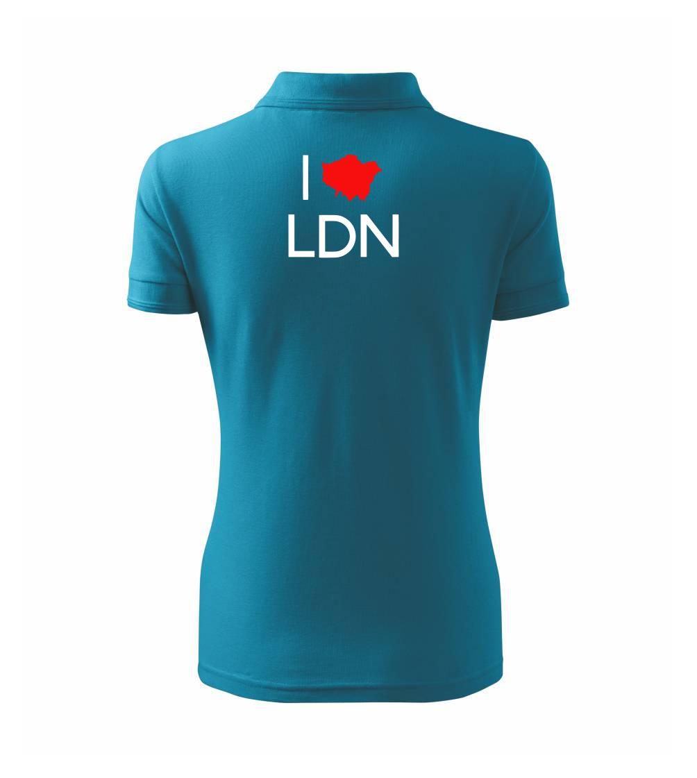 I Love LDN - Polokošile dámská Pique Polo