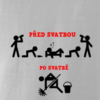 Před a po - svatba párty