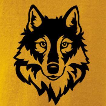 Hlava vlka černobílá (Hana-creative)