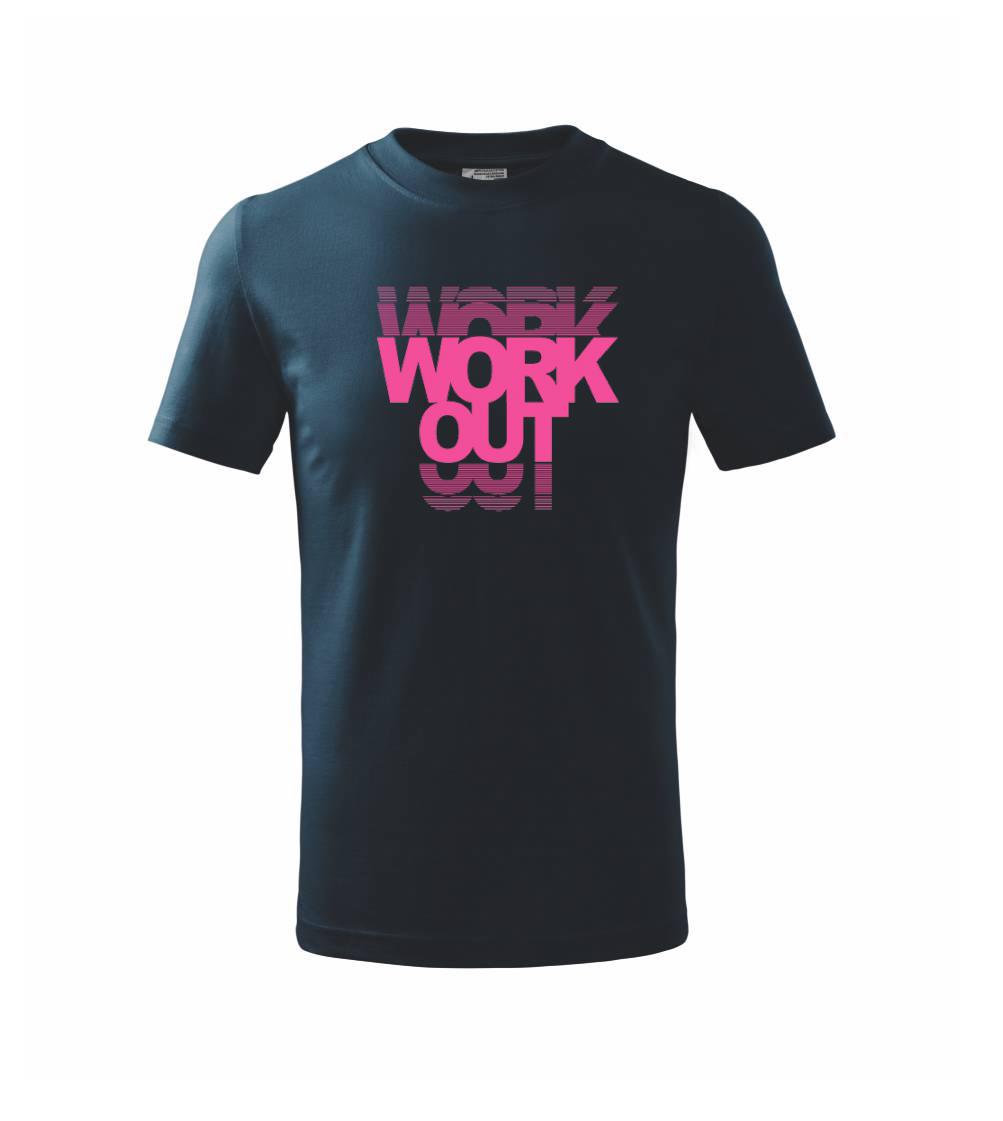 Workout nápis Workout nápis