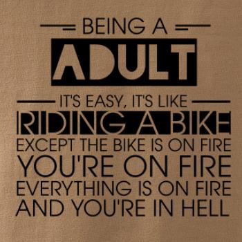 Being a adult - bike