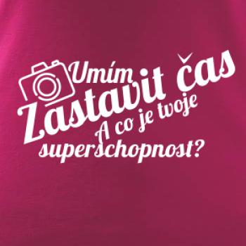 Zastavím čas - tvoje superschopnost? šikmý nápis
