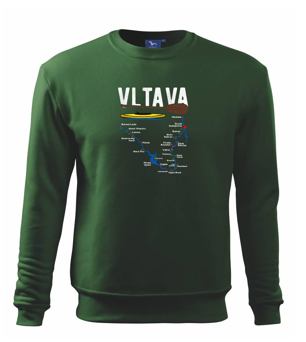 Mapa řeky Vltavy Mapa řeky Vltavy