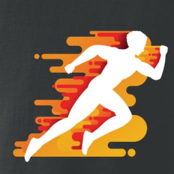 Běhání -  oranžový muž