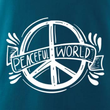 Peaceful world logo