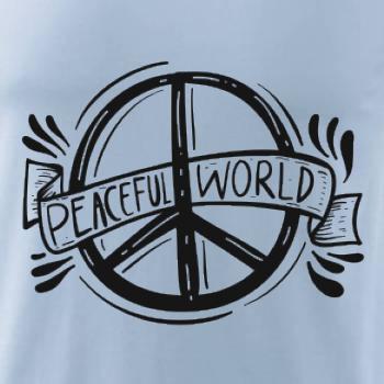 Peaceful world logo