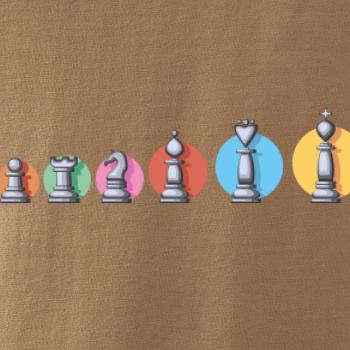 Šachy v řadě barevné