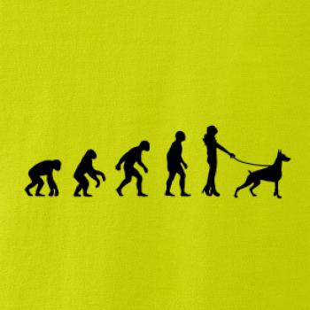 Evoluce pes dobrman (muž-žena)
