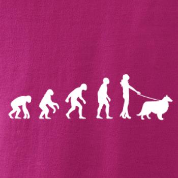 Evoluce pes Sheltie (muž-žena)