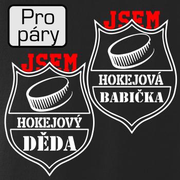 Hokejový děda / hokejová babička - puk Hokejový děda / hokejová babička - puk