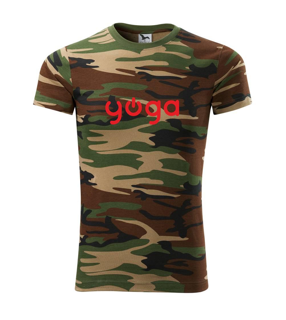 Power yoga logo - Army CAMOUFLAGE