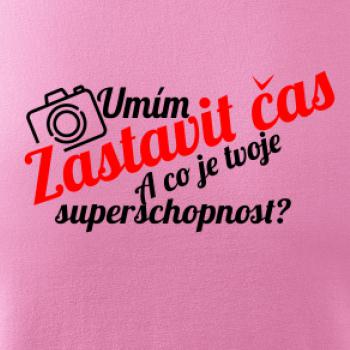 Zastavím čas - tvoje superschopnost? šikmý nápis
