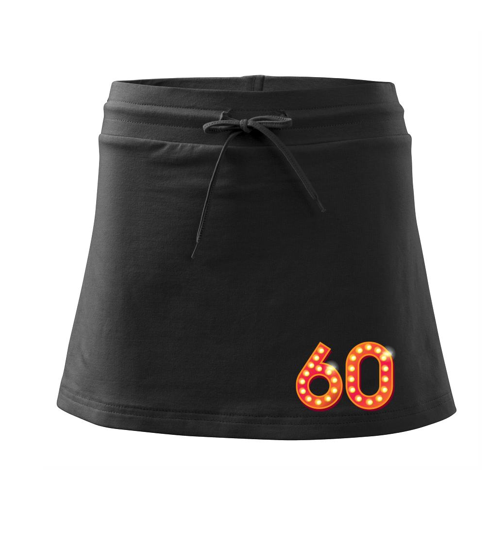Čísla žárovky 60 - Sportovní sukně - two in one