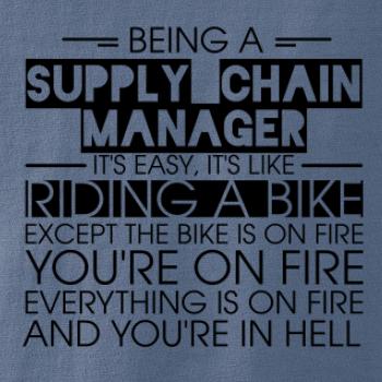 Being a supply chain manager - bike