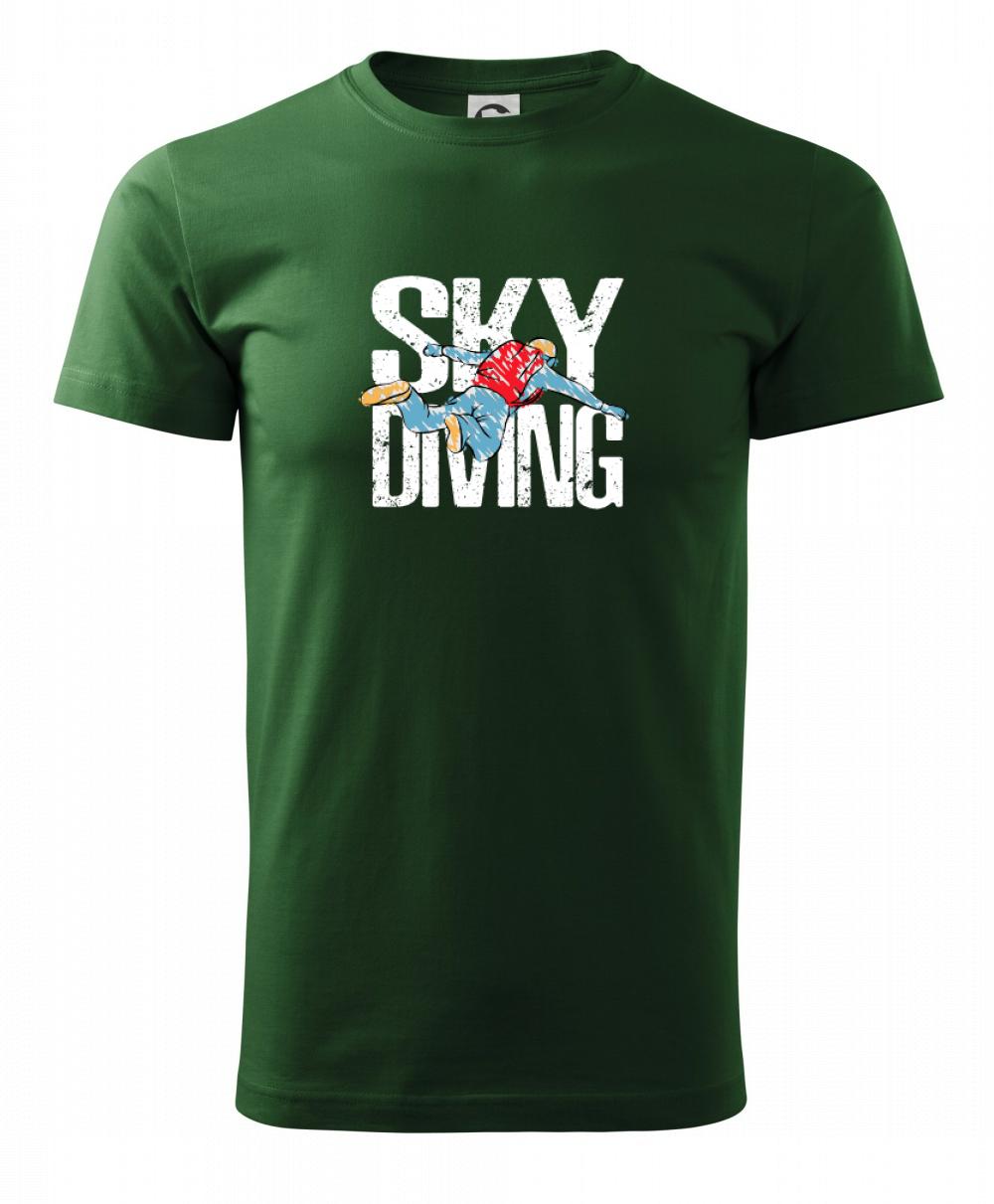 Skydiving nápis Skydiving nápis