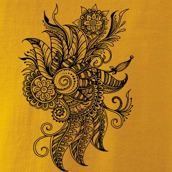 Tetování ornament kytka