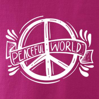 Peaceful world logo