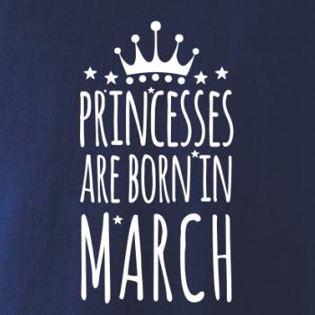 Princesses are born in March