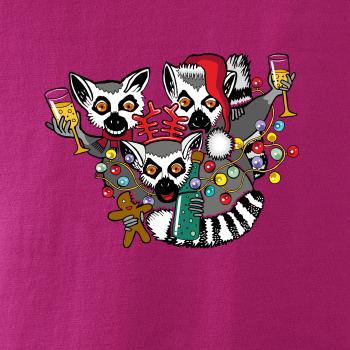 Vánoční Lemurové (Pecka design)