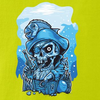 Lebka potápěč poklad