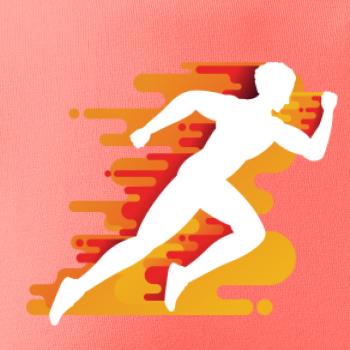 Běhání -  oranžový muž