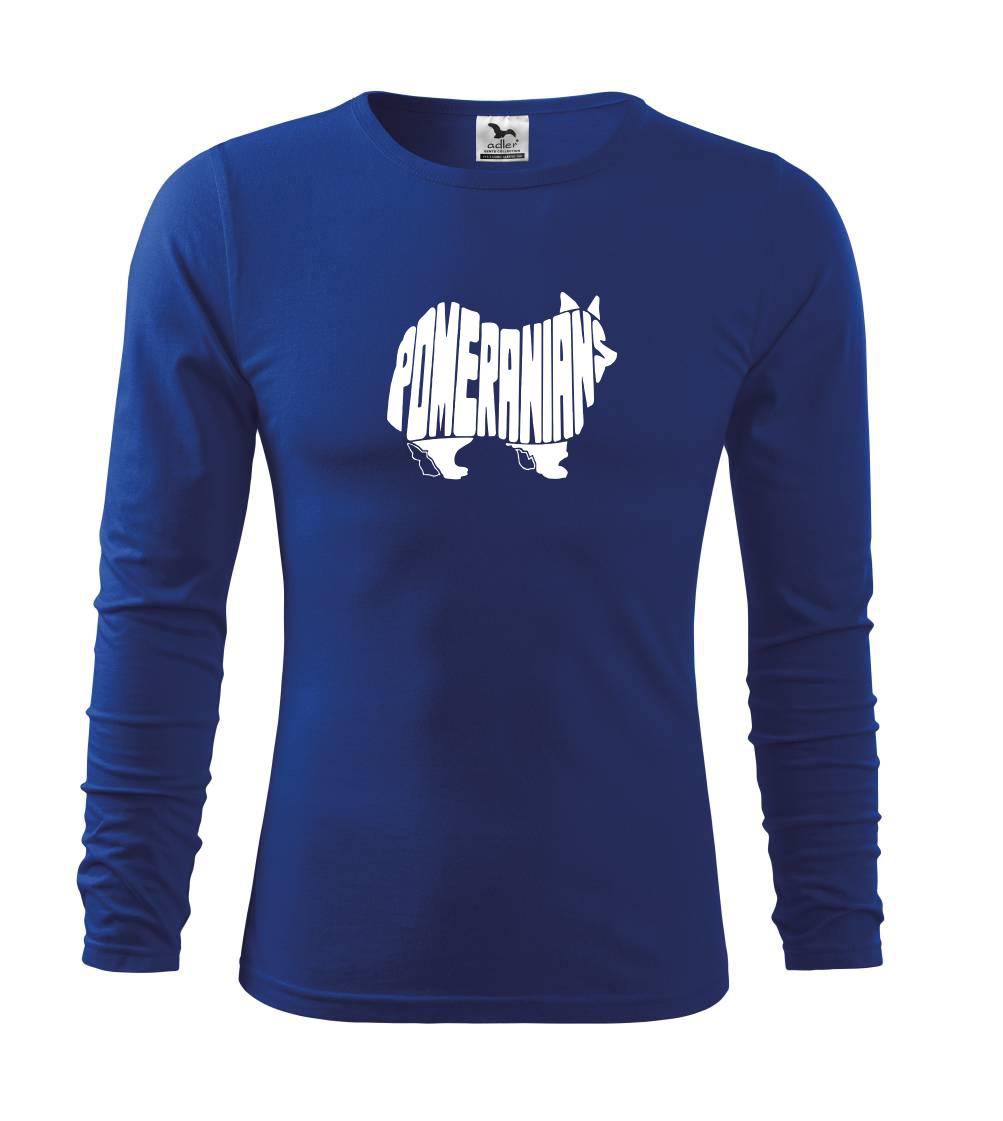 Německý špic - Triko dětské Long Sleeve