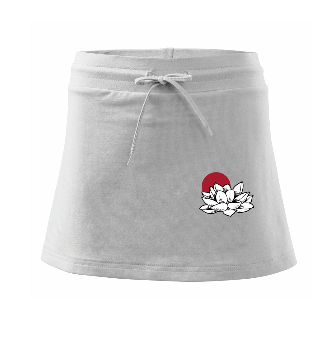 Japan culture - květ - Sportovní sukně - two in one