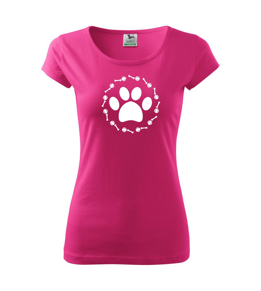 Tlapka míč kost pes