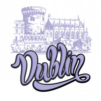 Dublin Ireland Lettering